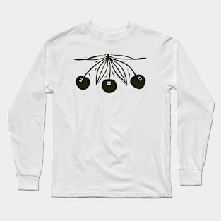 Vintage Three cherries Long Sleeve T-Shirt